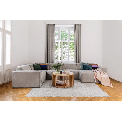 Flair Rugs Sivo-bež ročno tkana preproga iz me&amp;scaron;anice volne 200x290 cm Minerals &amp;ndash; Slike