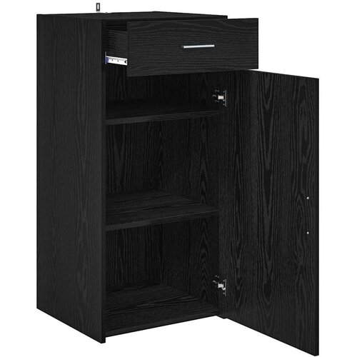  Kreveta Crni hrast 42.5 x 40 x 93 cm Konstruirano drvo Slike