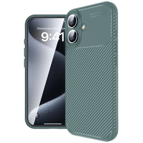  Silikonska futrola AUTO FOCUS LINE za Vivo V50 Lite maslinasto zelena Cene