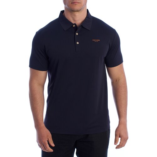In My Hood Polo majice kratki rokavi HS24MPL15-NAVY Modra Slike