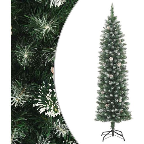  Umjetno usko božićno drvce sa stalkom 180 cm PVC Cijene