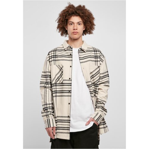 UC Men Long Oversized Checked Summit Shirt softseagrass Cene