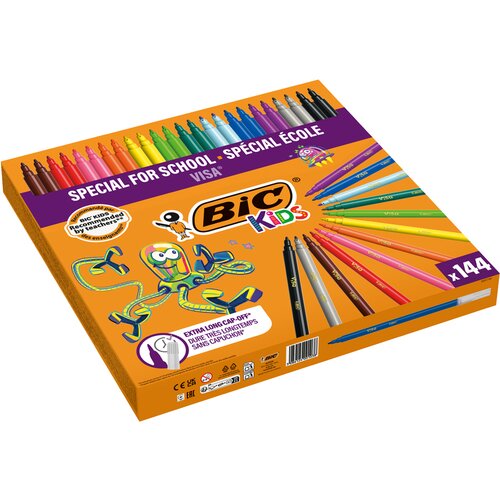 Bic KIDS vlaknena pisala Visa, pak. 144 razredov, (21656003) Cene