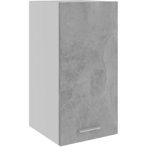  Viseča omarica betonsko siva 29,5x31x60 cm iverna plošča