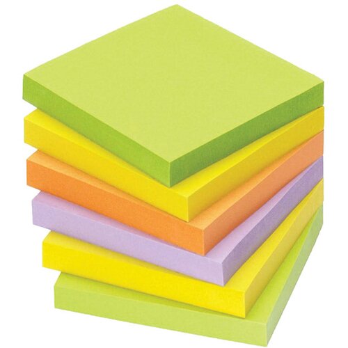 Blok samoljepljiv 75x75mm 100l spring global notes 5854-76 neon sortirano Cene
