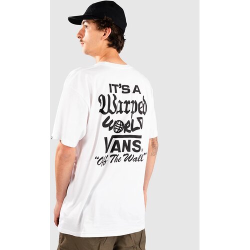 Vans Warped World T-shirt white Slike