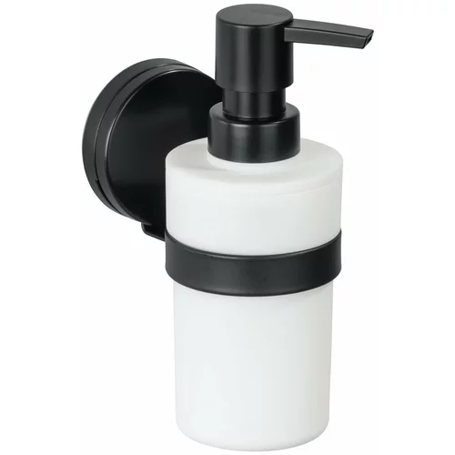 Wenko Črno-beli stenski dozirnik za milo Static-Loc® Plus