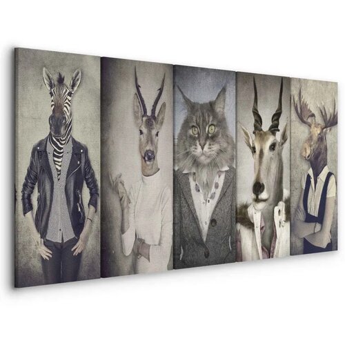  Slika - Animal Masks I 225x90 Na talijanskom platnu Cijene