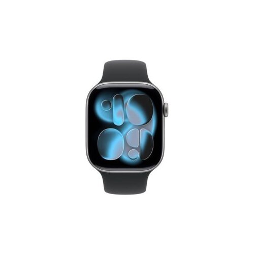 Apple watch S11 cellular 42mm space grey aluminium case with black sport band - m/l (mf8c4rk/a) Cene