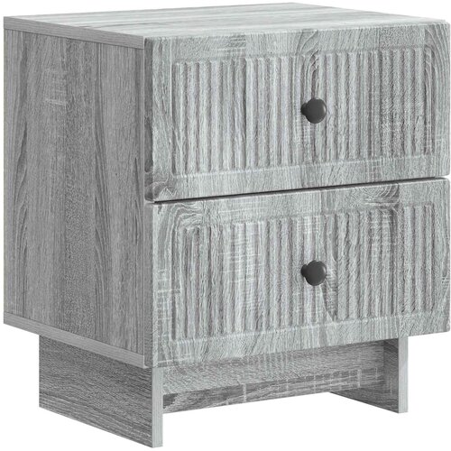  Noćni ormar Siva sonoma 43 x 34,5 x 47,5 cm Konstruirano drvo Cijene