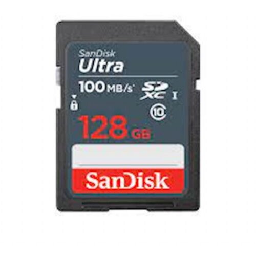 Sandisk &amp;quot;CARD 128GB Ultra SDXC 100MB/s&amp;quot; Slike