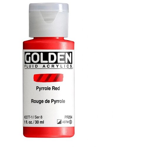  GOLDEN tečna akrilna boja 30 ml | 2277 pyrrole red Slike