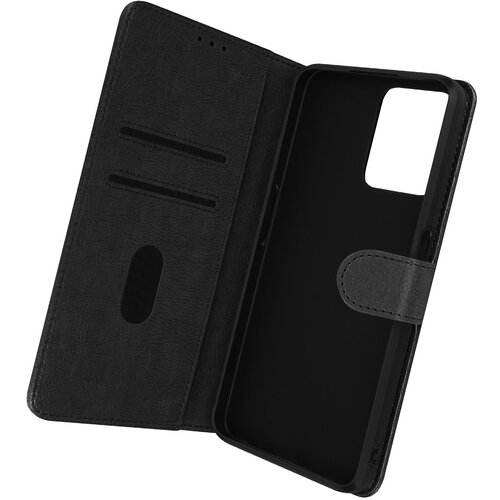 Avizar folio case realme C35 / narzo 50A prime z držalom za kartico - crna, (20616898) Cene