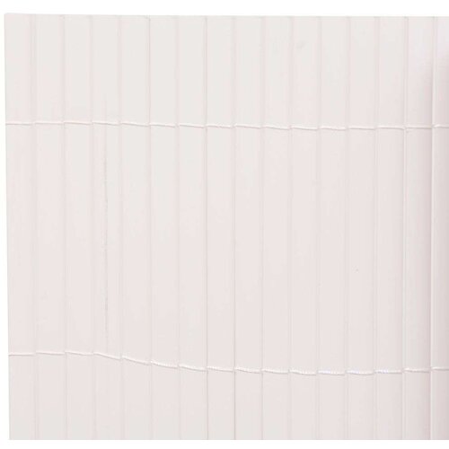 vidaXL dvostrana Vrtna Ograda 90x500 cm Bijela Cijene