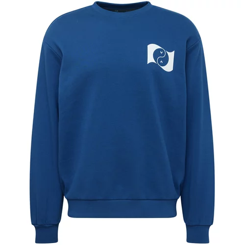Rvca Sweater majica 'BALANCE BANNER' plava / bijela