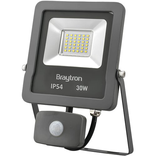 Braytron LED Reflektor 30W Sivi 6500K IP65 sa Senzorom BT61-23032 Slike