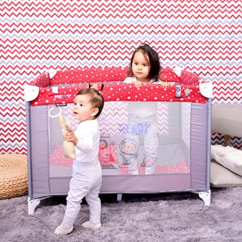 Lorelli ogradica Play Pink Blossom (2021)-ext Slike