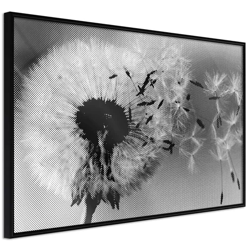  Poster - Dandelion in the Wind 60x40