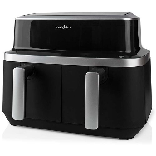 Nedis KAAF320BK fryer Double 4.2 L Stand-alone 2600 W Hot air fryer Black Cene
