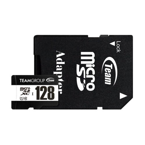 Team MicroSD UHS-I U1 C10 Memory Card 128GB Slike