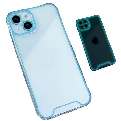 INF Svetleča torbica za telefon Blue iPhone 14, (21236561) Slike