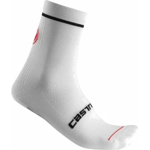 Castelli Entrata 9 Sock White S/M Kolesarske nogavice