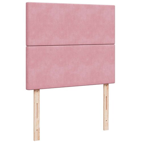 Box spring krevet s madracem ružičasti 120 x 200 cm bar&amp;scaron;unasti Slike