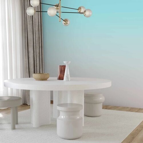  Foto tapeta - Summer Morning - Transition of Colors from Light Blue to Pink 500x350 Premium Slike