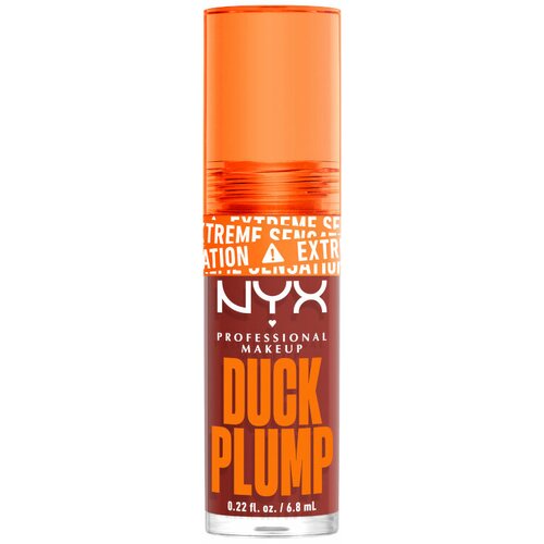 NYX Professional Makeup duck Plump lip plumping sjaj za usne 06 brick of time Slike