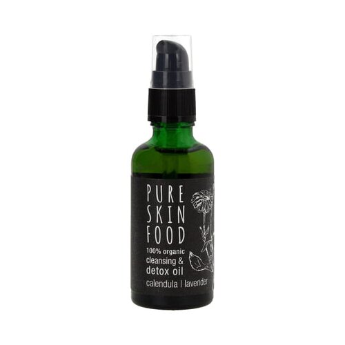 Pure Skin Food organic cleansing &amp;amp; detox oil calendula - lavender - 50 ml Slike