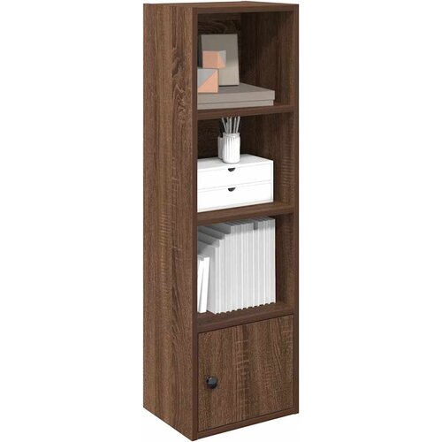 Regal za knjige boja hrasta 31x24x102 cm od konstruiranog drva Slike