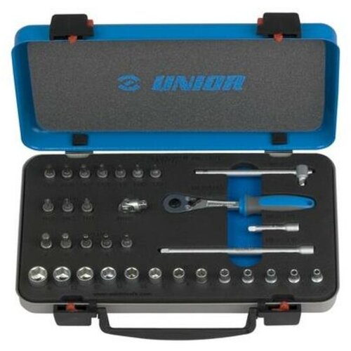 Unior Ključevi nasadni, prihvat 1/4&amp;#039;&amp;#039;, na metalnom stalku 615151 Slike