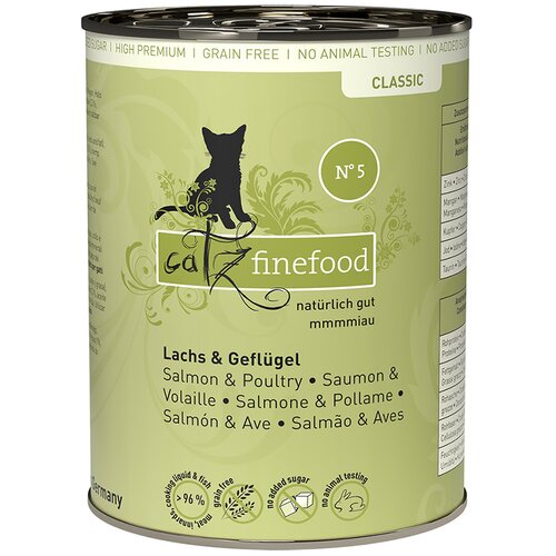  Varčno pakiranje catz finefood 24 x 400 g - Losos & perutnina Cene