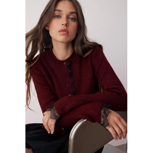 TRENDYOLMILLA Trendyol ženski duks model Twoaw26Hi00171, burgundac Cene