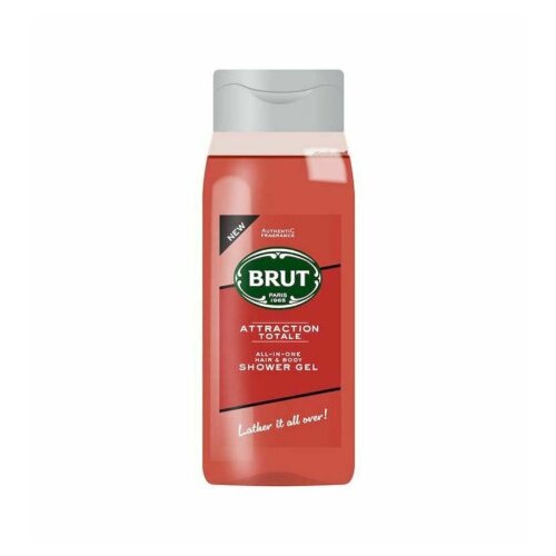 Brut Gel za tu&amp;scaron;iranje mu&amp;scaron;ki Attraction Totale 500ml Slike