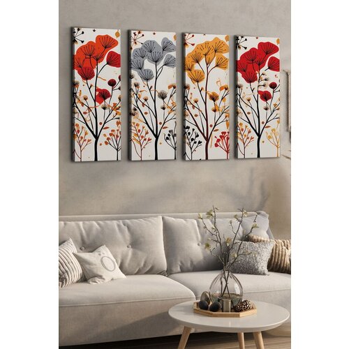 Wallity slika Ersycnvs4Asm2, 30x90 cm, 4 dela Cene
