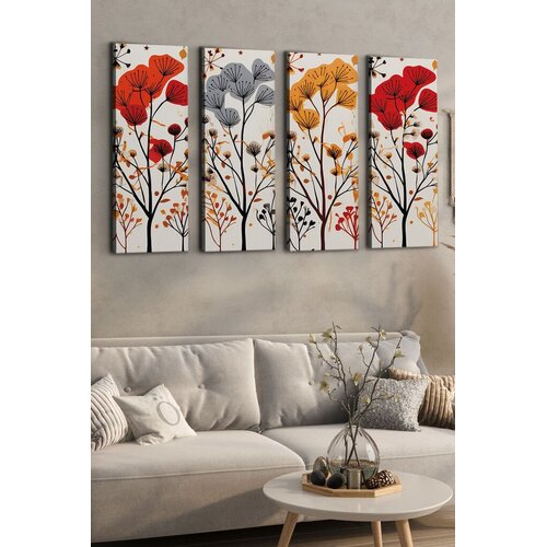 Wallity slika Ersycnvs4Asm2, 30x90 cm, 4 dijela Cene