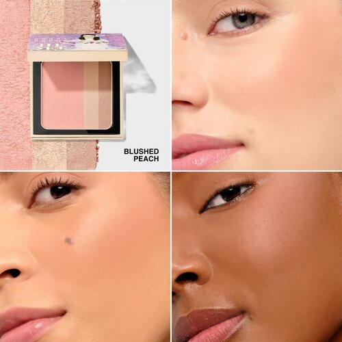 Bobbi Brown Holiday Brightening Blush Rdečilo za posvetlitev odtenek Blushed Peach 6.6 g Slike