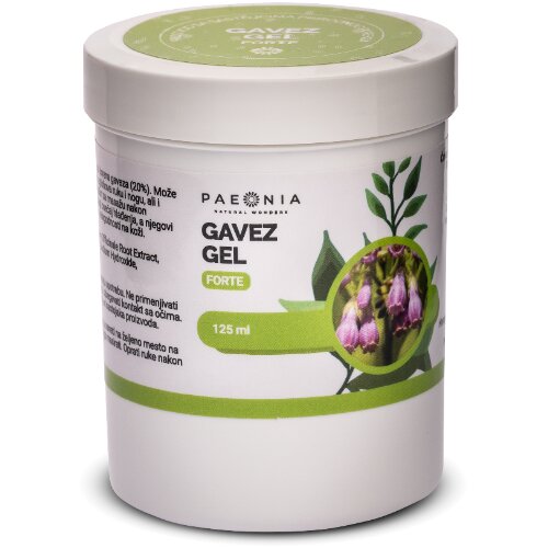 Paeonia Gavez gel Forte, 125 ml Cene