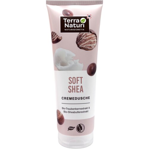 Terra Naturi SOFT SHEA kremni gel za prhanje z bio izvlečkom grozdnih pe&amp;scaron;k in bio izvlečkom karitejevega masla - 250 ml Slike