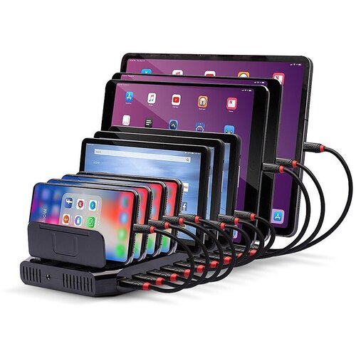 Lindy 96W 10 Port USB Charging Station Slike
