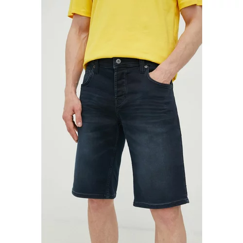Mustang Traper kratke hlače Chicago Shorts za muškarce, boja: tamno plava