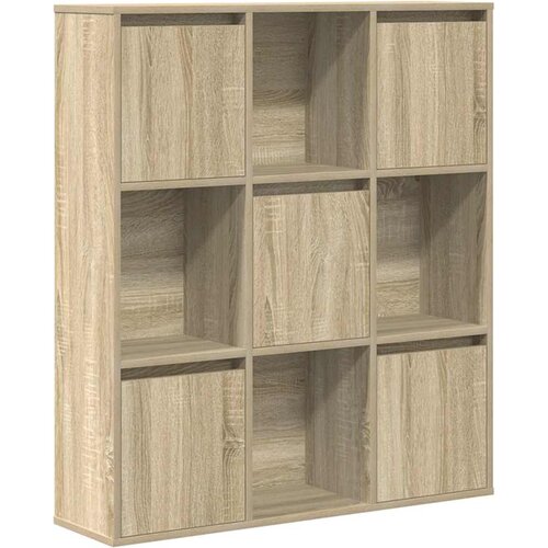 Maison Chic Knjižna omara - Knjižni regal sonoma hrast 89x24x101,5 cm inženirski les, (21726326) Cene