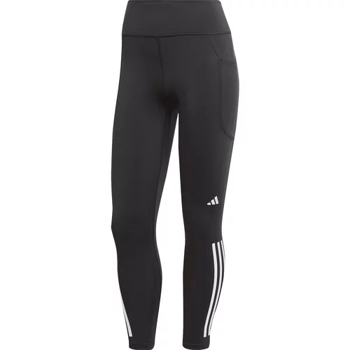 Adidas Športne hlače 'DailyRun' črna / bela