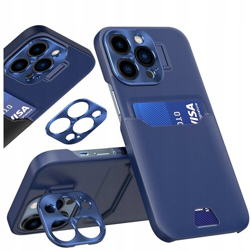 HURTEL LEATHER STAND CASE ETUI OBUDOWA FUTERAŁ DO SAMSUNG GALAXY S23 NIEBIESKIE, (21896295) Cene
