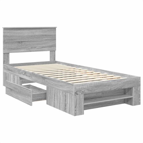  Krevetna konstrukcija Siva Sonoma 80 x 200 cm Konstruirano drvo Slike