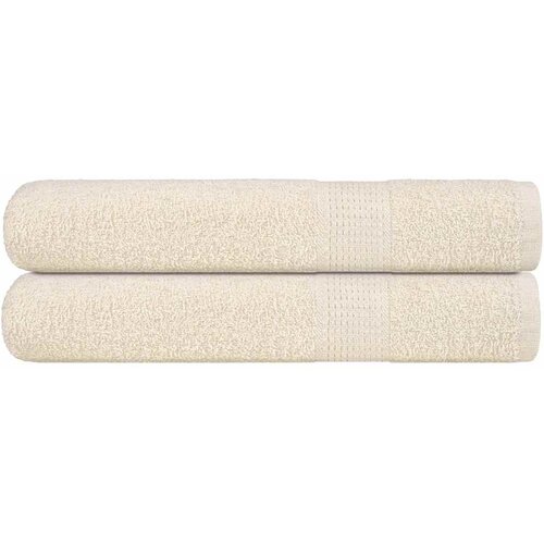 Furnova Brisače za savno 2 kos krem 80x200 cm 360 gsm 100% bombaž, (21916604) Cene