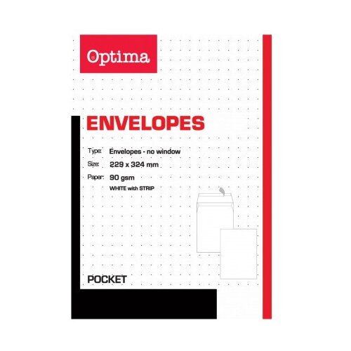 Optima koverte 23x33 bez prozora 250 kom. ( 230311 ) Cene