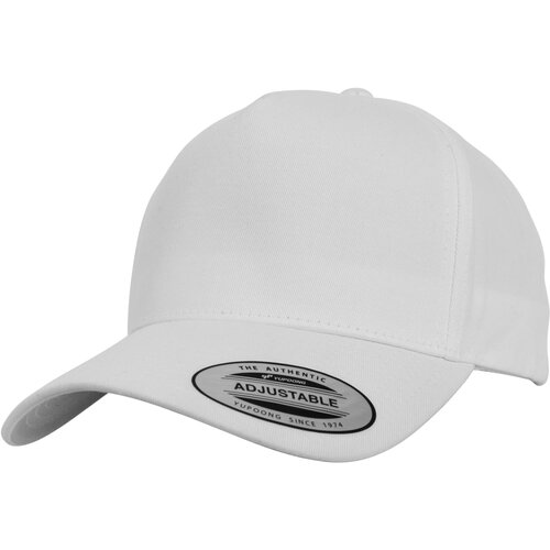 Flexfit 5-panel curved classic snapback white Cijene
