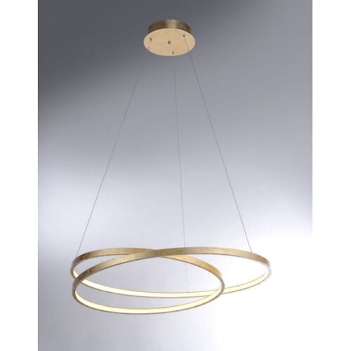PAUL NEUHAUS 2474-12 - led prigu&amp;scaron;iva luster na sajli roman LED/40W/230V zlatna Slike